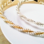 旋轉珍珠氣質髮箍 (2色)